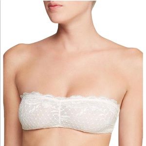 FP STRAPPY BACK LACE BANDEAU BRA